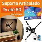 Suporte Para Tv Articulado de parede de 10 A 60 Polegadas Vesa 400x400