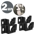 Suporte para TV Fixo de Parede 13 a 70 Polegadas Universal com 2 Suportes Alta Resistência Kit 2