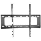 Suporte para TV Fixo De Parede 30 a 86 Polegadas Universal Suporta 70kg Telas Grandes Preto