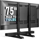 Suporte para TV HOLMAXD com pernas ajustáveis para TVs de 19 a 75"