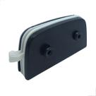 Suporte Para União De Dois Vidros Com Miolo 1306 Preto
