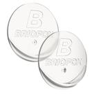 Suporte para Varão de Cortina de Banheiro BRIOFOX Adesivo 3M 2 Unidades Suporte para Varão de Cortina de Banheiro BRIOFOX Adesivo 3M 2 Unidades