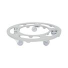 Suporte Para Vaso 35cm em Alumínio Rodas Silicone em Gel Até 170kg