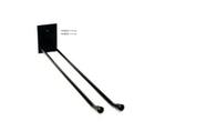 Suporte Para Vassouras E Rodo 30cm Preto