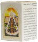 Suporte para Velas Nossa Senhora Aparecida Decorativo 9cm