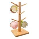 Suporte para Xícaras 6 Hastes Bambu Vertical Wincy 35cm