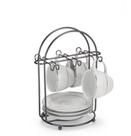 Suporte para Xícaras de Café Ônix