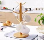 Suporte para xícaras em bambu ecokitchen mimo style Suporte para xícaras em bambu ecokitchen mimo style