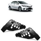 Suporte Parachoque Dianteiro Corolla 2014 2015 Preto Acabamento Liso
