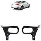 Suporte Parachoque Traseiro A3 Sedan 2014 2015 2016 Preto Liso