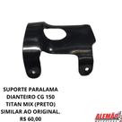 Suporte paralama dianteiro cg 150 titan mix (preto) compatível ao original. Suporte paralama dianteiro cg 150 titan mix (preto) compatível ao original.