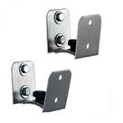 Suporte Parede Home Theater Universal P/ Caixa De Som Acústica - Cinza - Contém 2 Suportes