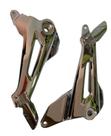 Suporte Pedaleira Bacalhau Cgtitan 150 2004/2008 Par Cromado