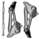 Suporte Pedaleira Bacalhau Fan160 Titan160 Cbs Eixo Balança