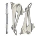 Suporte Pedaleira Bacalhau Titan150 Fan150 2014 2015 Eixo