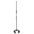 Suporte Pedestal De Microfone Com Base Fundida E Redonda