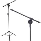Suporte Pedestal Para Microfone Girafa Estante Reforçado