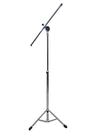 Suporte / Pedestal Para Microfone Girafa Tripé Cromado Ajustável, Profissional, Ideal Para Shows, Estúdio e Gravações Suporte / Pedestal Para Microfone Girafa Tripé Cromado Ajustável, Profissional, Ideal Para Shows, Estúdio e Gravações