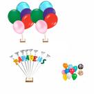 Suporte Pega balão (parabéns) + Kit 2 com 5 Hastes