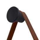 Suporte Pendurador Preto Fixador Multiuso de Parede 4cm