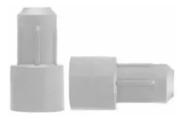 Suporte Pino 6x8 Plástcico Para Prateleira Branco 500 Peças