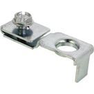 Suporte pivotante dobrável Doorstop Slide-Co 16851 em aço zinco