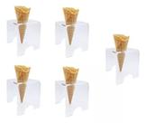 Suporte Pizza Cone Casquinha Cascão Temaki Sorvete 05 Und