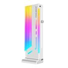 Suporte Placa de Vídeo Vertical Branca Coolmoon Led Argb 5v