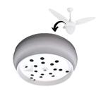 Suporte Plafon Globo Lustre Ventilador De Teto Arge Lunar Cor:Branco