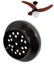 Suporte Plafon Preto P/ Ventilador De Teto Búzios Max TRON Suporte Plafon Preto P/ Ventilador De Teto Búzios Max TRON