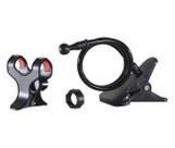 Suporte plástico p/celular universal articulável - xc-sp-02