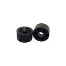 Suporte Plástico para Prateleiras 10x15mm Preto com 100 unidades