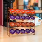 Suporte Porta 40 Cápsulas Dolce Gusto Cobre Porta Cápsulas cor Cobre Suporte para Cápsulas Dolce Gusto