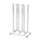 Suporte Porta 42 Cápsulas Café Torre Organizadora Inox Prateado