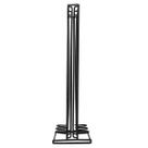 Suporte Porta 60 Cápsulas Café Torre Organizadora Inox Cor:Preto