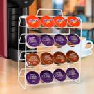 Suporte Porta Capsulas Dolce Gusto 32 Capsulas Cantinho do Café Expresso Preto Móveis Bonatto