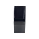 Suporte Porta Controle Remoto Ar TV Preto com Dupla Face
