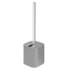 Suporte Porta Escova Sanitária Vaso Privada Limpeza Banheiro Dual Chumbo - SS 900 Ou