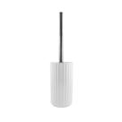 Suporte Porta Escova Sanitária Vaso Privada Limpeza Banheiro Groove Cromado - SS 735 Ou