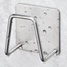 Suporte Porta Esponja Bucha Inox p/ Pia Cozinha