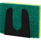 Suporte Porta Esponja Com Ventosa Gruda Parede Multifuncional Para Pia Cozinha Limpa Higiene Durável Resistente