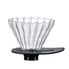 Suporte Porta Filtro De Café Vidro Coador Novo Arco V60-01