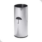 Suporte Porta Guarda Chuva Cesto Aço Inox Resistente Ilustrado