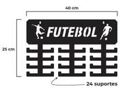 Suporte Porta Medalhas Futebol Masculino 24 Ganchos
