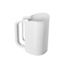 Suporte Porta Óleo Vinagre Prático para Cozinha Organizador Alça Branco Resistente Plasutil Suporte Porta Óleo Vinagre Prático para Cozinha Organizador Alça Branco Resistente Plasutil