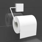 Suporte Porta Papel Higiênico Adesivo 3M Parede Acessórios Banheiro Fixo Premium Resistente