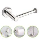 Suporte Porta Papel Higiênico Banheiro Lavabo Aço Inox Brilhante Estiloso Horizontal ou Vertical