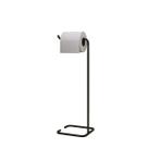 Suporte Porta Papel Higiênico de Chão para Banheiro com Base Preta em Metal - ÉdeCasaMóveis Suporte Porta Papel Higiênico de Chão para Banheiro com Base Preta em Metal - ÉdeCasaMóveis