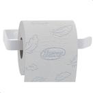 Suporte Porta Papel Higiênico De Parede Branco Plus
