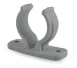 Suporte Porta Remo Curto Cinza Barco Lancha Caiaque